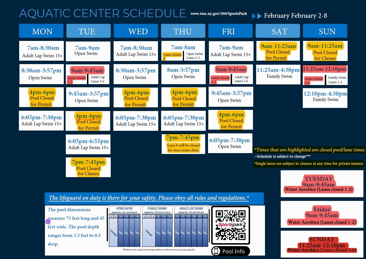 Sportspark Aquatics Center Pool