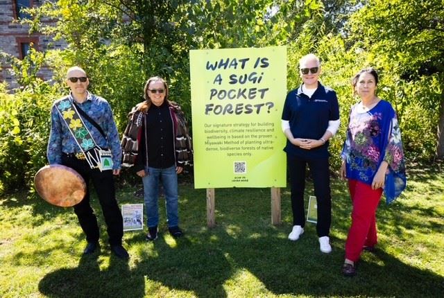 Climate Week Kicks-Off With 1-Year Anniversary Celebration of "Manhattan Healing Forest"